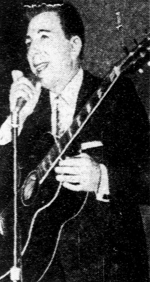 Nick is excited about a tune he recorded only last week. Entitled "Pasta Cheech," it was written by Harry Warren, who penned "That's Amore." Warren recently formed his own publishing firm and "Pasta Cheech" is the first tune printed under his own banner. Dallas Morning News Paper, Feb. 7, 1956