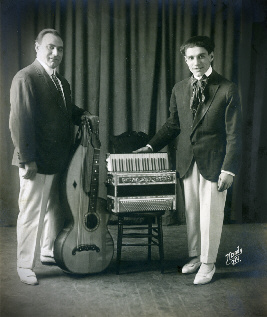 John Bergamasco and Frank Lucanese 1920 - Photo courtesy of Richard Harris