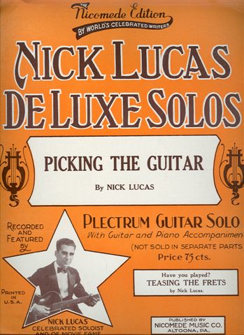 Picking the Guitar (1922) Listen!