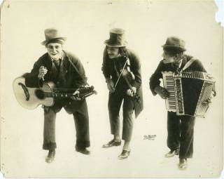 The Three Vagrants - 1912 - Photo courtesy of Richard Harris